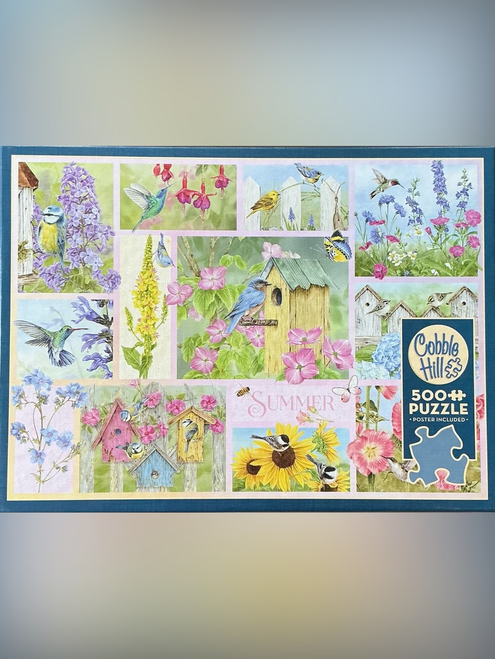 Cobble Hill “Garden Birds in Summer” 500 piece puzzle